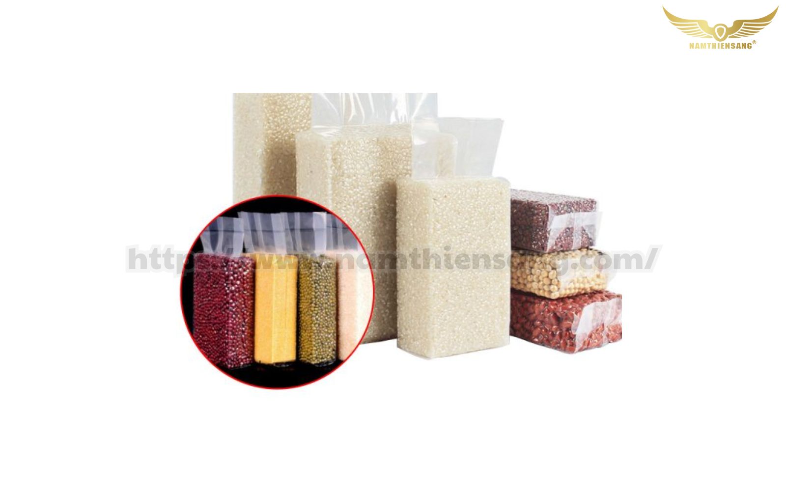 Các loại hạt khô đóng gói